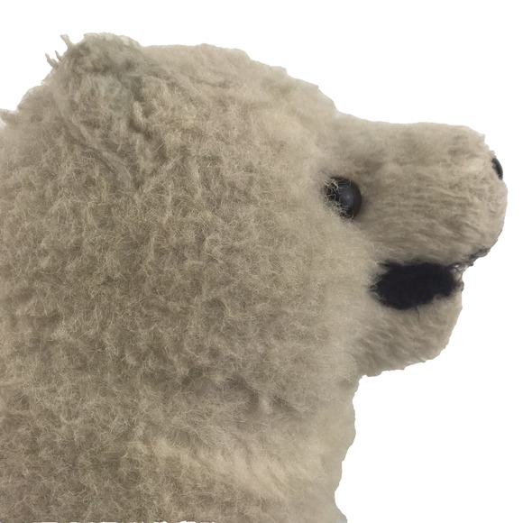 VTG Dakin White Husky Dog Pillow Pets Stuffed Animal Plush 1976 Malamute Samoyed - Picture 2 of 12